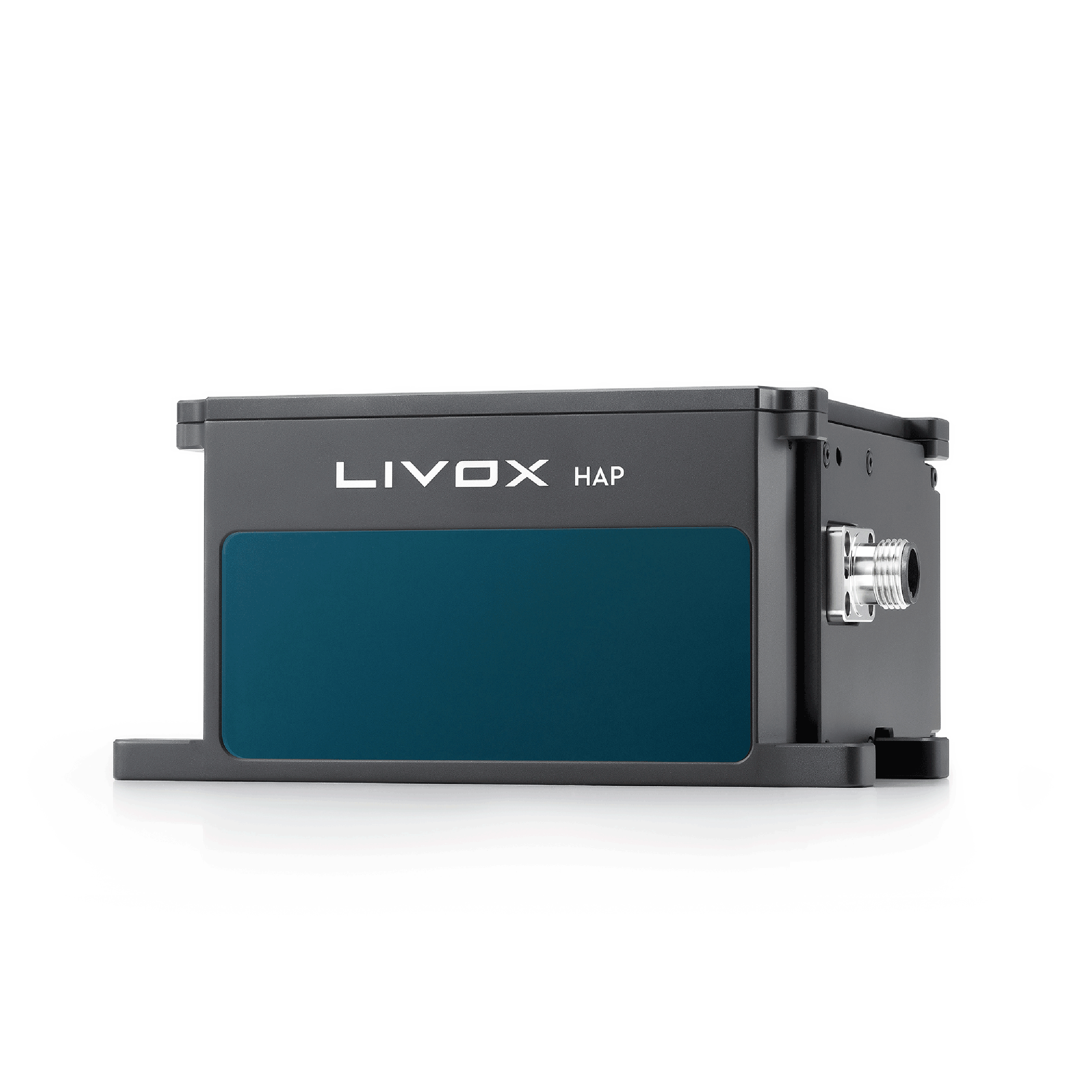Livox HAP automotive-grade 3D LiDAR sensor — wide horizontal sweep
