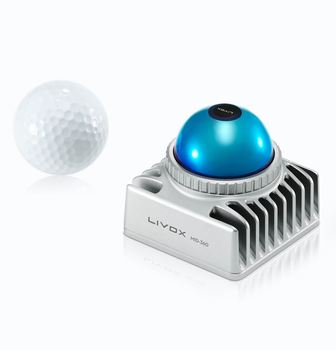 Livox MID 360 spherical 3D LiDAR — 360° coverage, golf-ball size reference